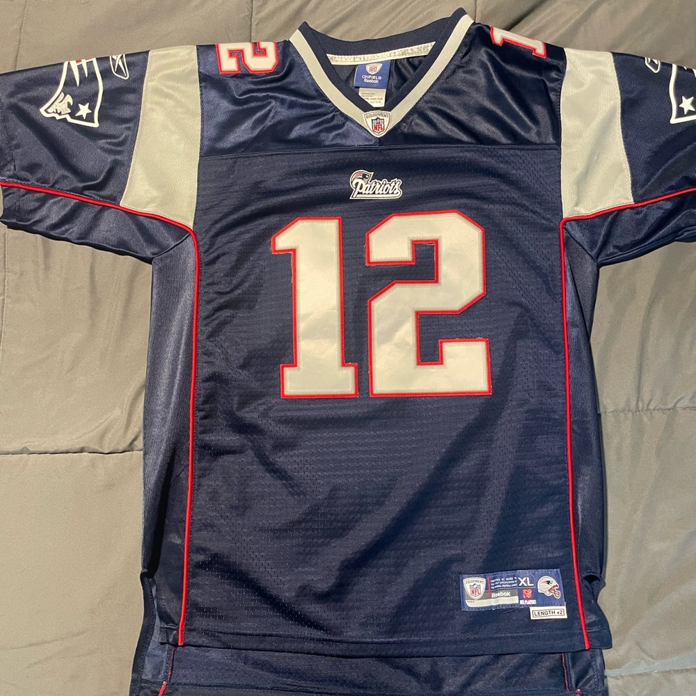 NFL Patriots Navy Jersey